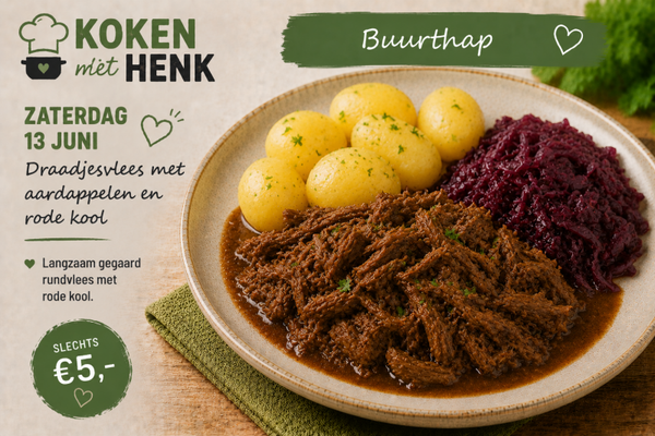 Buurthap Zaterdag 13 juni