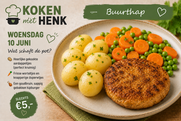 Buurthap woensdag 10 juni