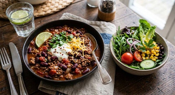 Maandag 2 november - Chili con carne met salade