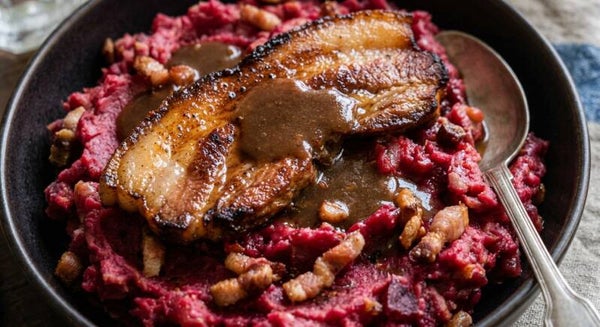 Dinsdag 3 november - Bieten stamppot met speklapje