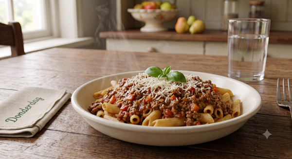 Donderdag 6 augustus - Pasta bolognese
