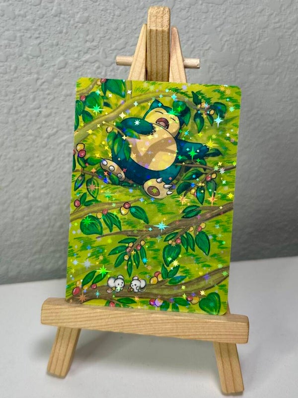 Snorlax With Tandemaus Print