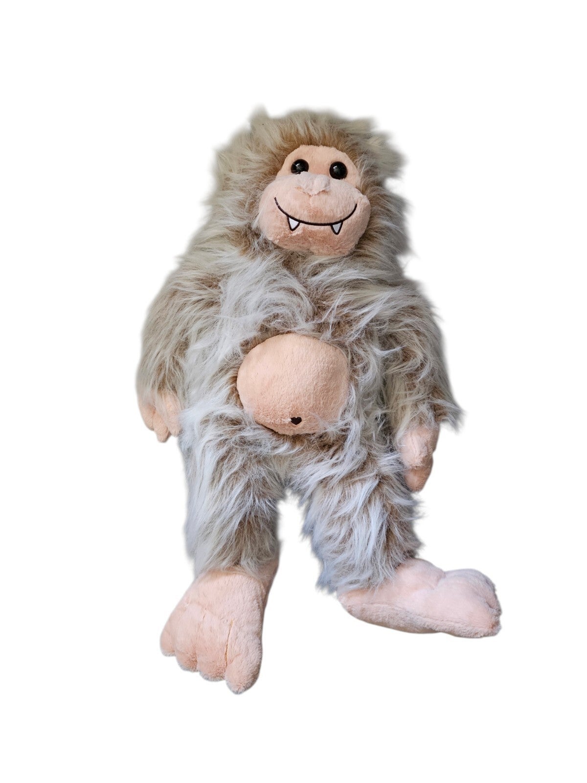 Plushie Bigfoots with a heart shaped Navel