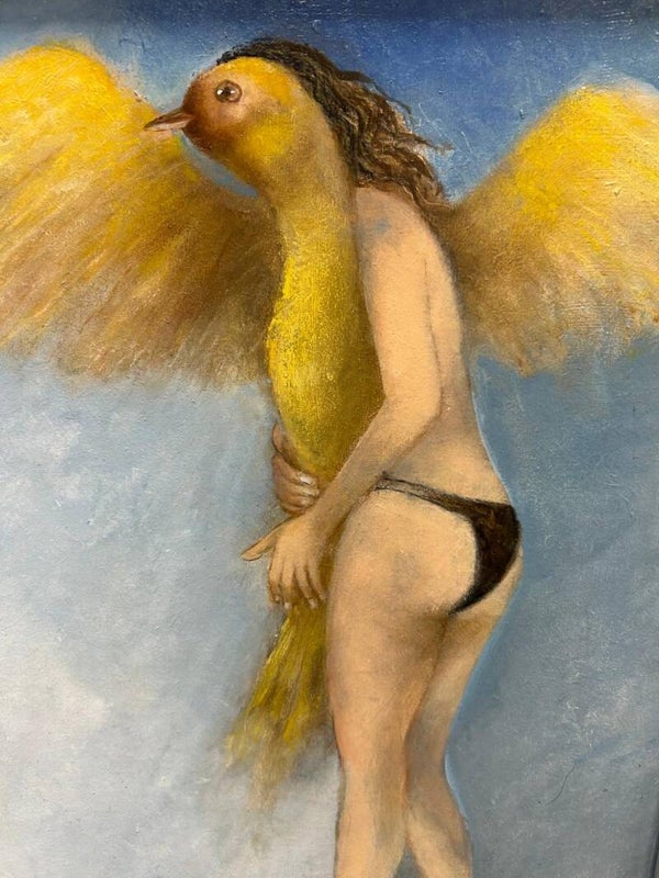 Gele vogel