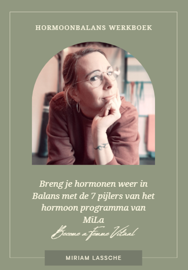 e-book de 7 pijler voor hormoonbalans
