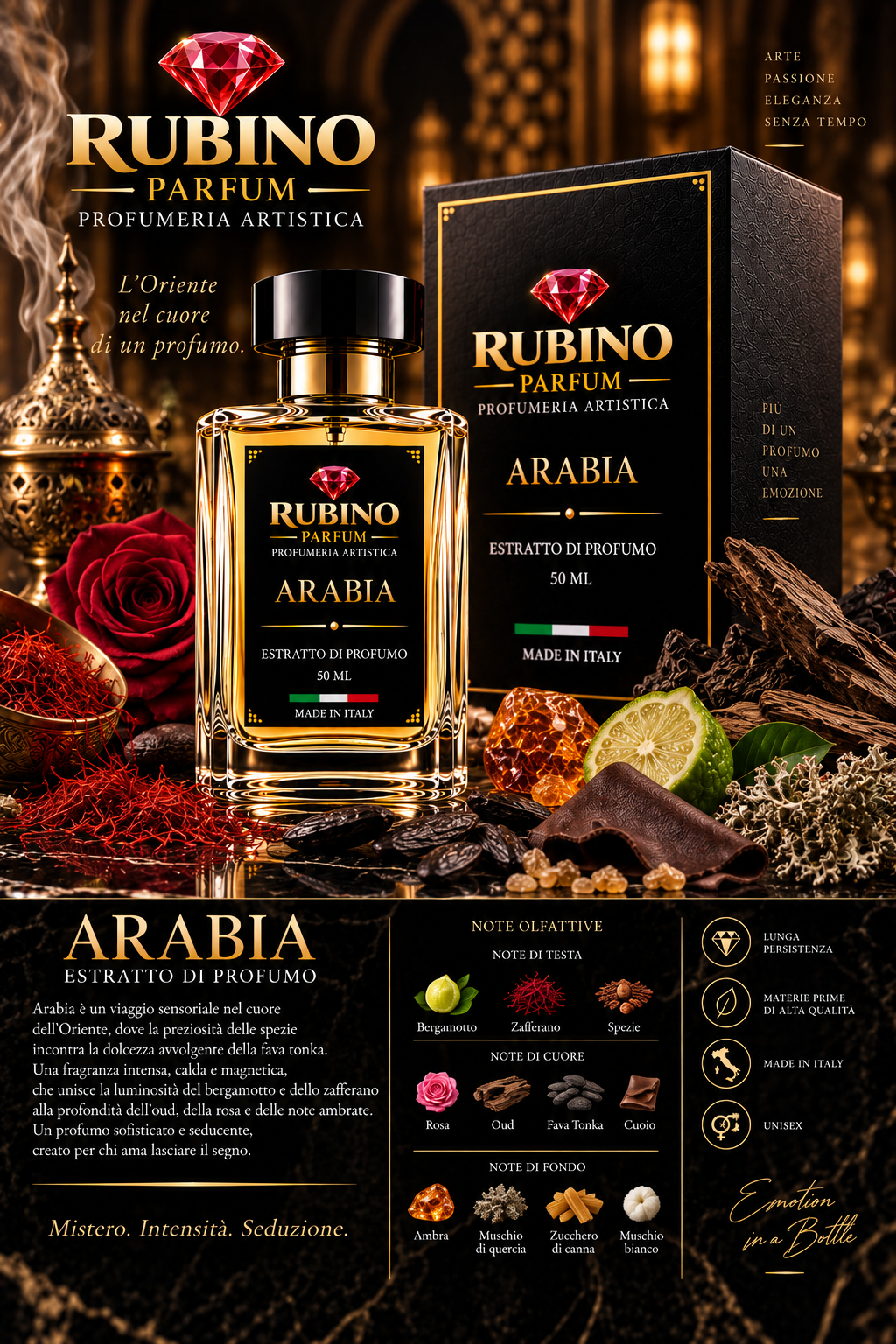 ARABIA – Rubino Parfum - Unisex