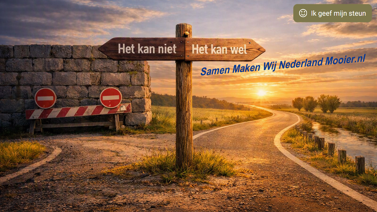 Het begin| Samen Maken Wij Nederland Mooier