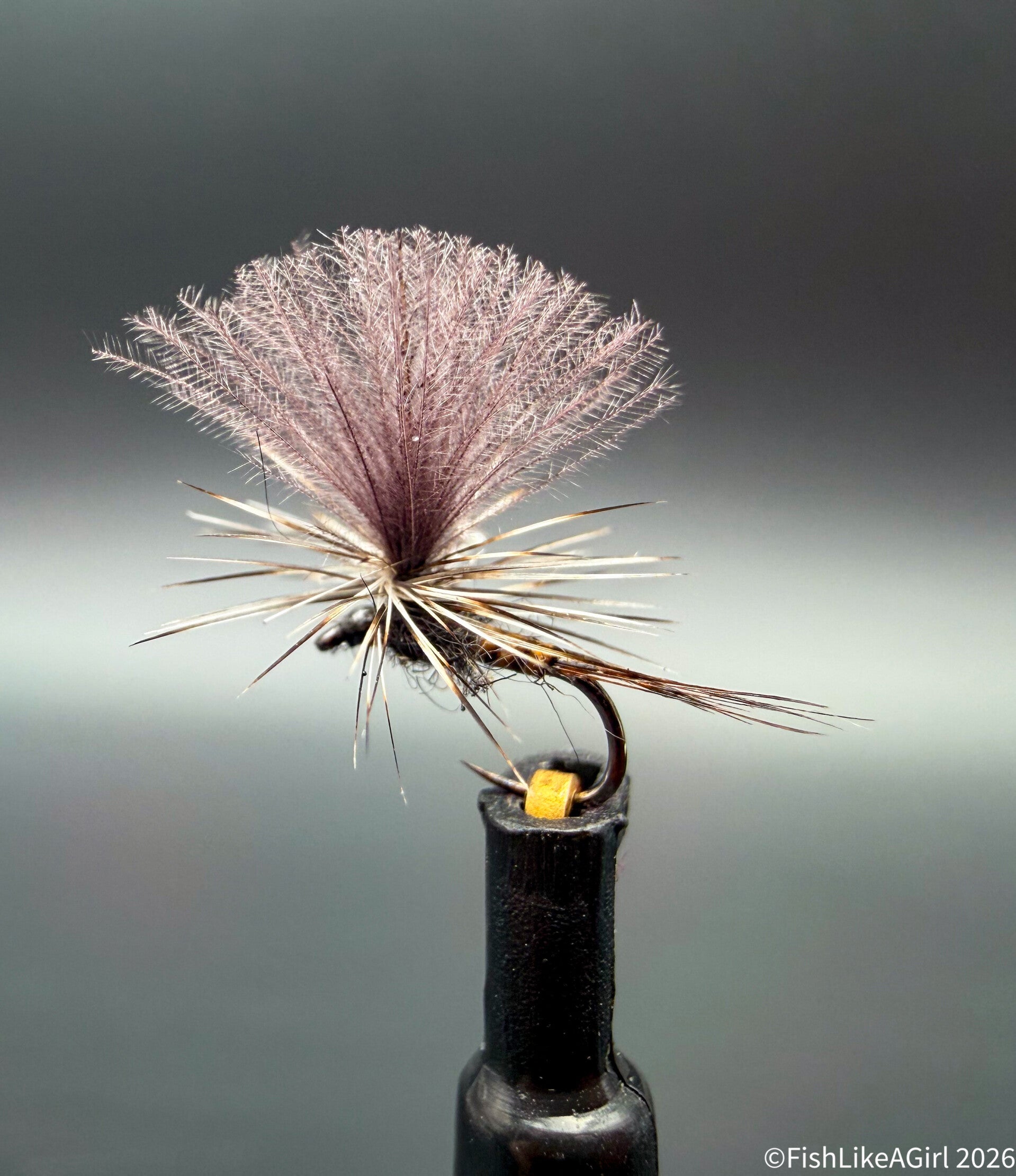 Micro Fly – Mouche sèche truite et ombre | FishLikeAgirl