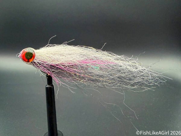 Sea Ghost Pink – Streamer truite de mer & bar