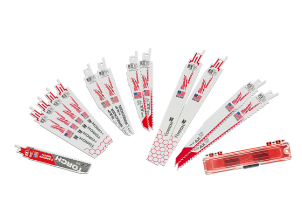 Milwaukee 13-delige Sawzall Reciprozaag Set