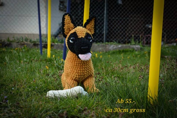 Gehäckelter Malinois