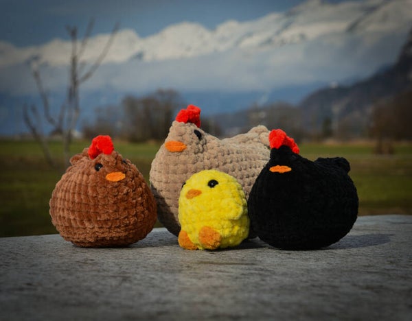 Gehäkeltes Grosses Huhn
