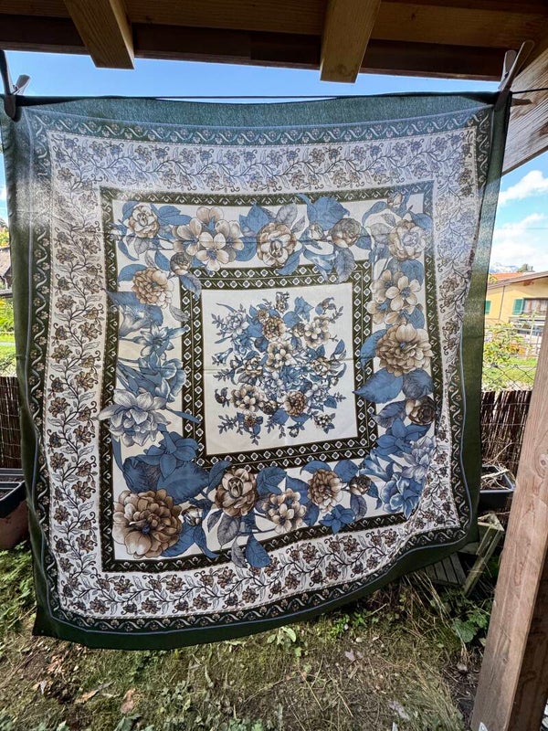 Vintage Schal Polyester Jago