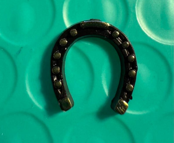 Hufeisen schwarz Kunststoff