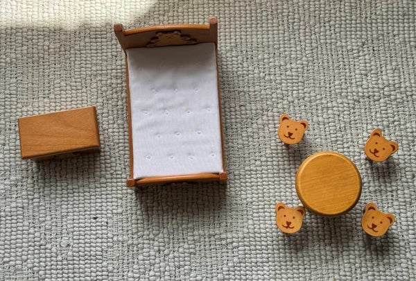 Schlafzimmer Kindergarnitur Teddymotiv
