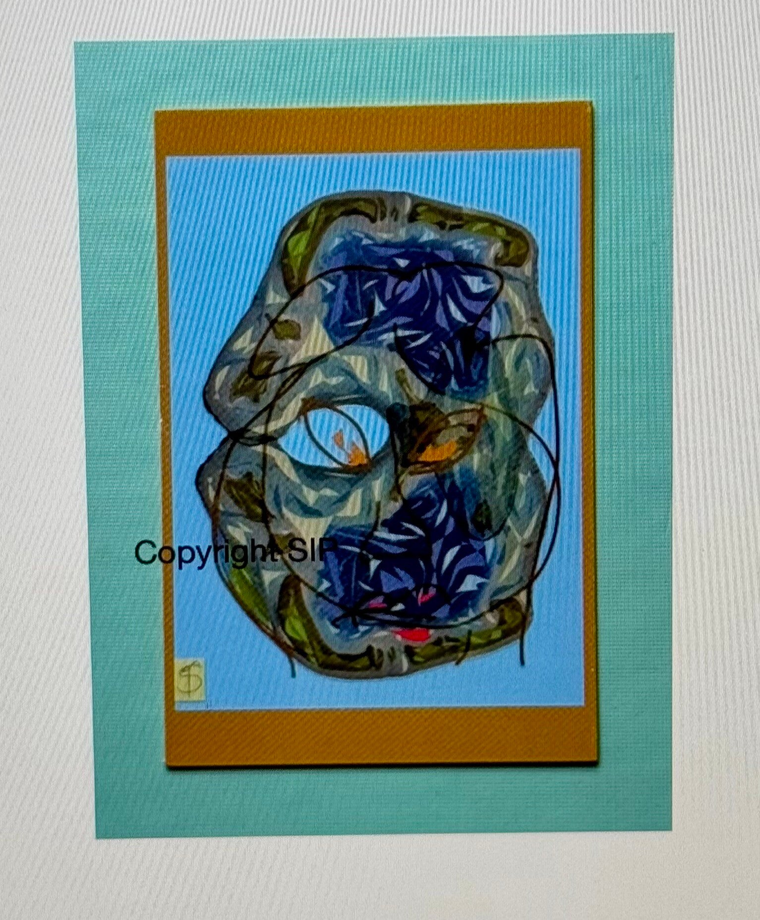 Tahitian Woman Print von Sip 5-350 Poster ohne Rahmen