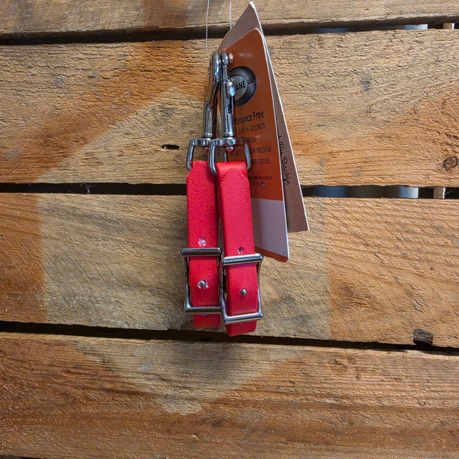 SALE - Bitclips Rood - Pony - RVS - Musketon - Conway - Holnietje