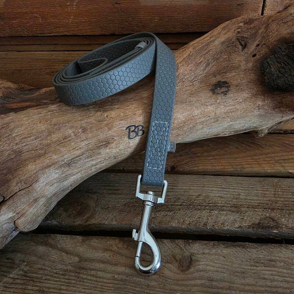 SALE - Lichte Grip grondwerklijn - Muisgrijs - RVS - 19mm - 1,50 meter - met handvat