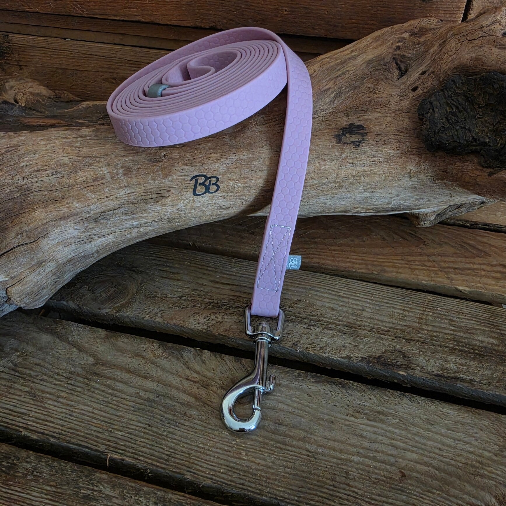 SALE - Lichte Grip grondwerklijn - Lila - RVS - 16mm - 2,75 meter - met handvat