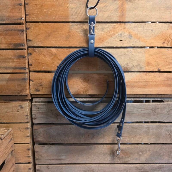 SALE - Low budget sleeplijn - 16mm - Donkergrijs - PVC - 9 meter - zonder handvat