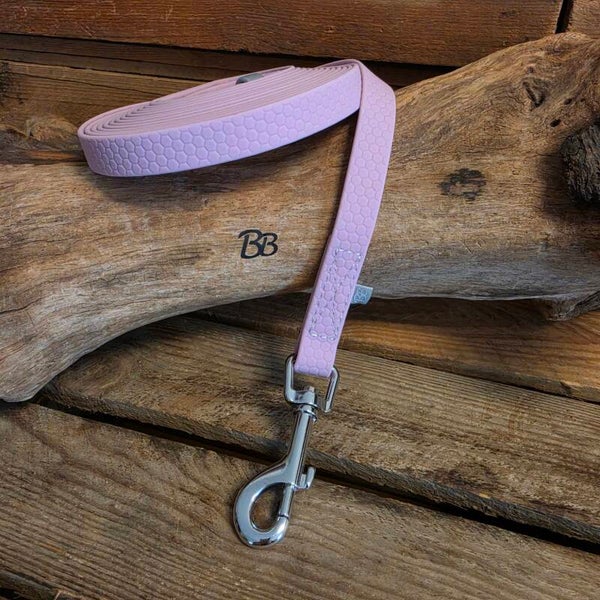 SALE - Lichte Grip grondwerklijn - Lila - RVS - 16mm - 4,4 meter - met handvat