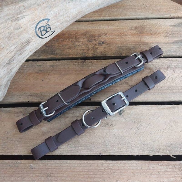 By Baukje - BioThane® Hackamoreneusriem - Gevlochten - Western