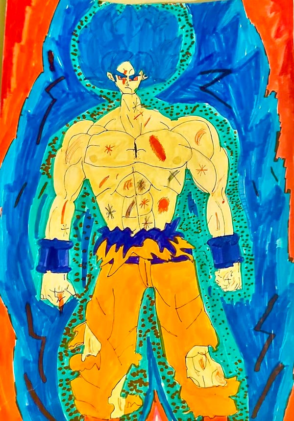 Ssj blue kio ken goku