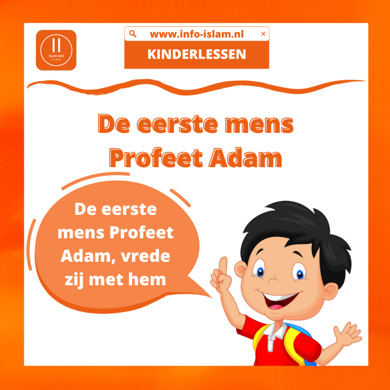 De eerste mens Profeet Adam