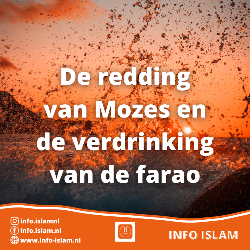 De redding van Mozes en de verdrinking van de farao