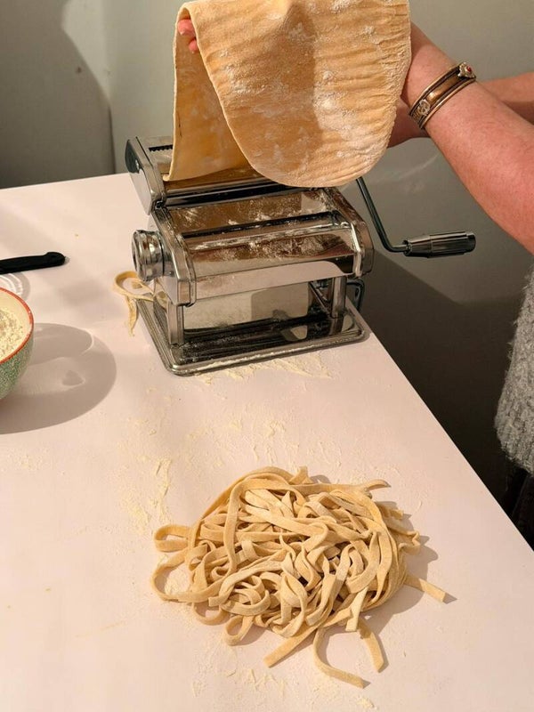 19 september: Handgedraaide tagliatelle met bolognese