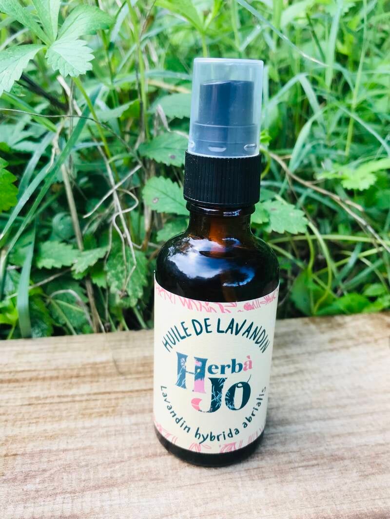 Huile de lavandin, peau sensible, rougeurs, bio artisanal eysines 33
