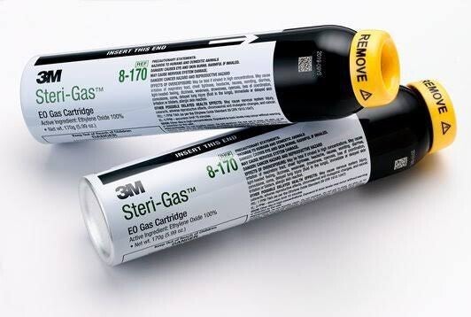 CARTUCHO UNIDOSIS CON GAS DE OXIDO ETILENO AL 100%.