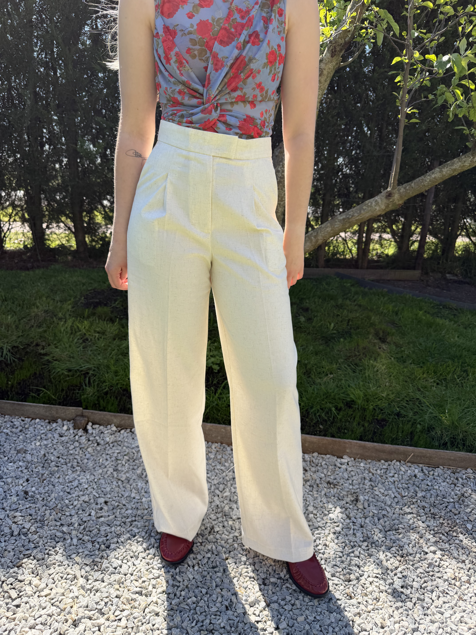 Marlou pants crème