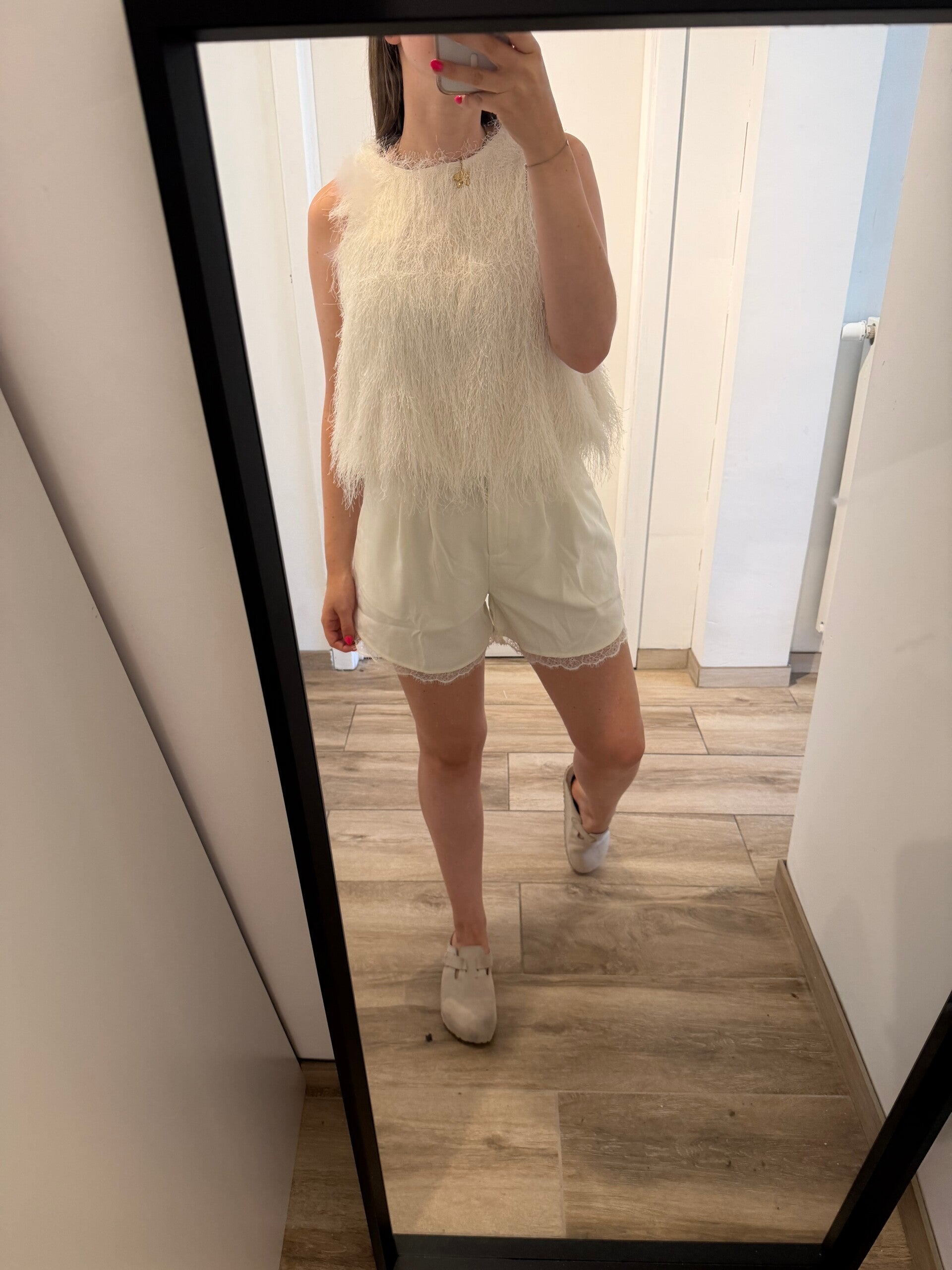 June short - crème