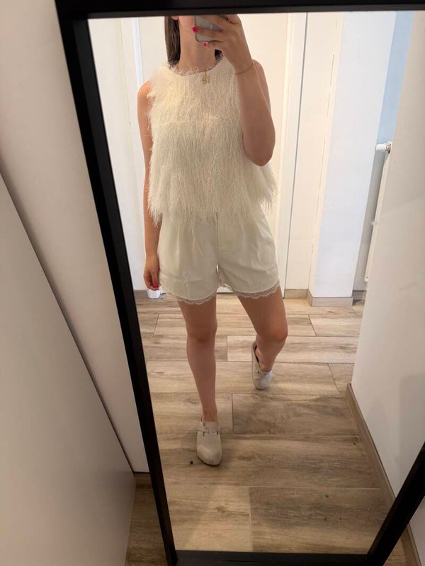 June short - crème