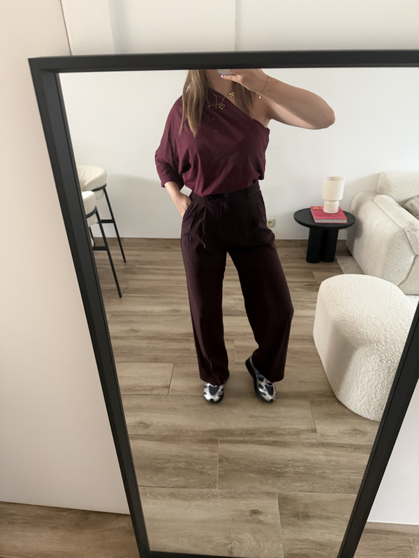 Nomie T-shirt - Bordeaux
