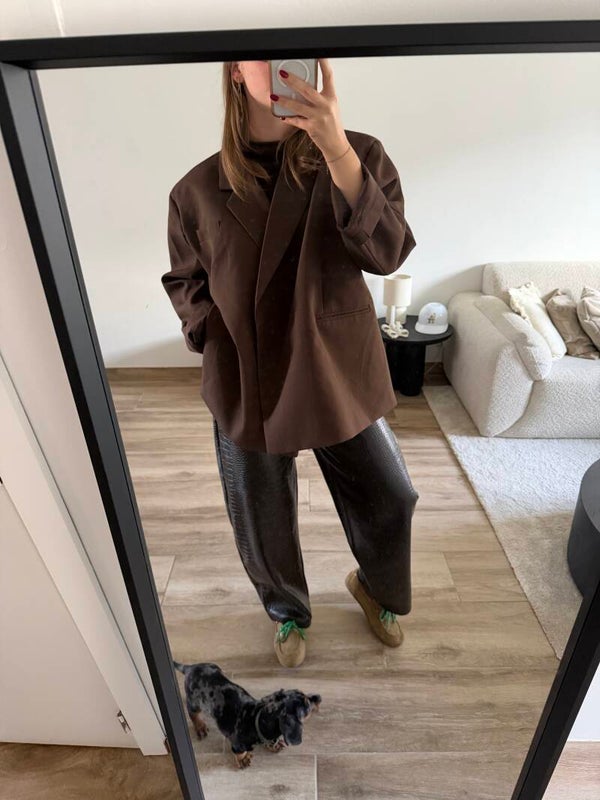 Flo blazer - coffee