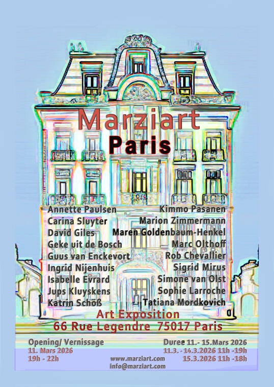 Exhibition Marziart Parijs 2026