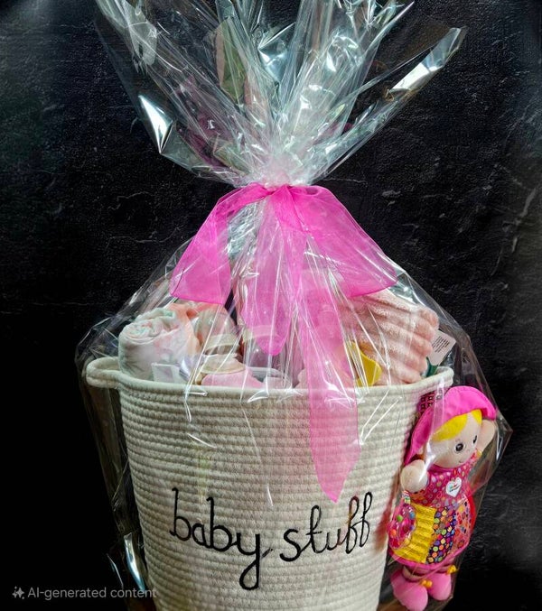 Deluxe It's A Girl Baby Hamper