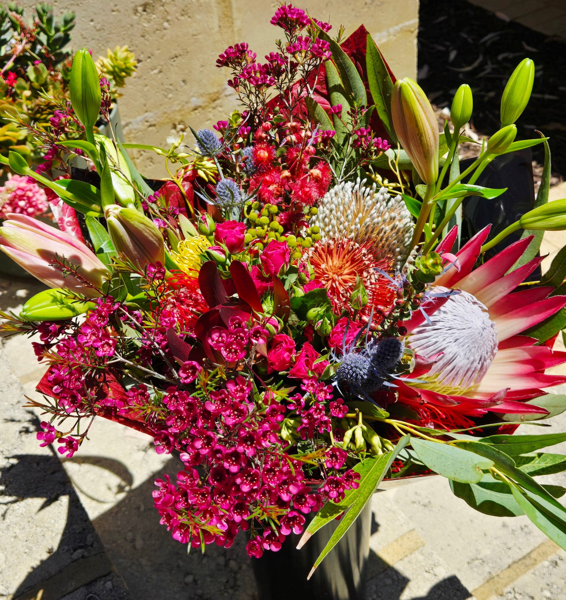 The Wild Bunch Native Bouquet, Florist Choice