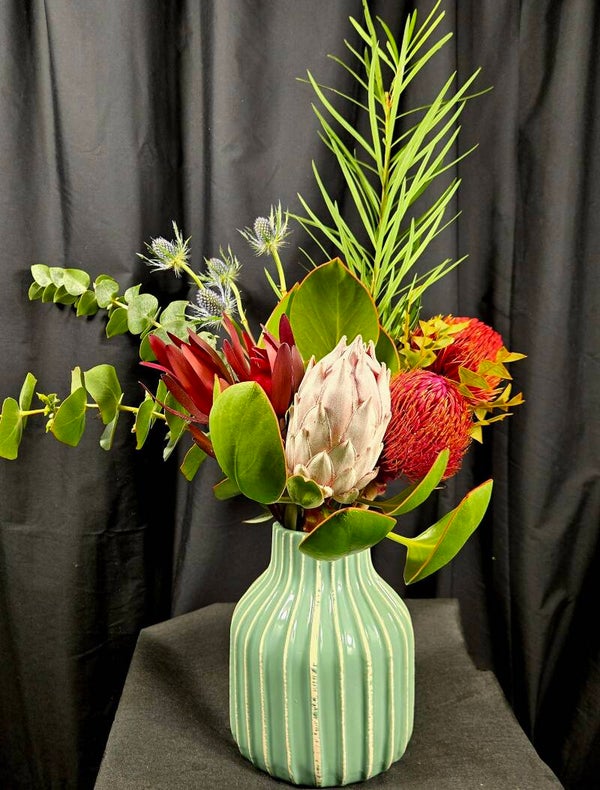 The Wild One Native Vase Arrangement - Florist Choice