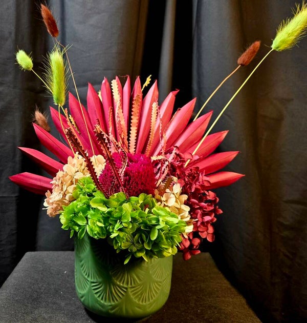 Wildfire Banksia 360° Preserved Arrangement