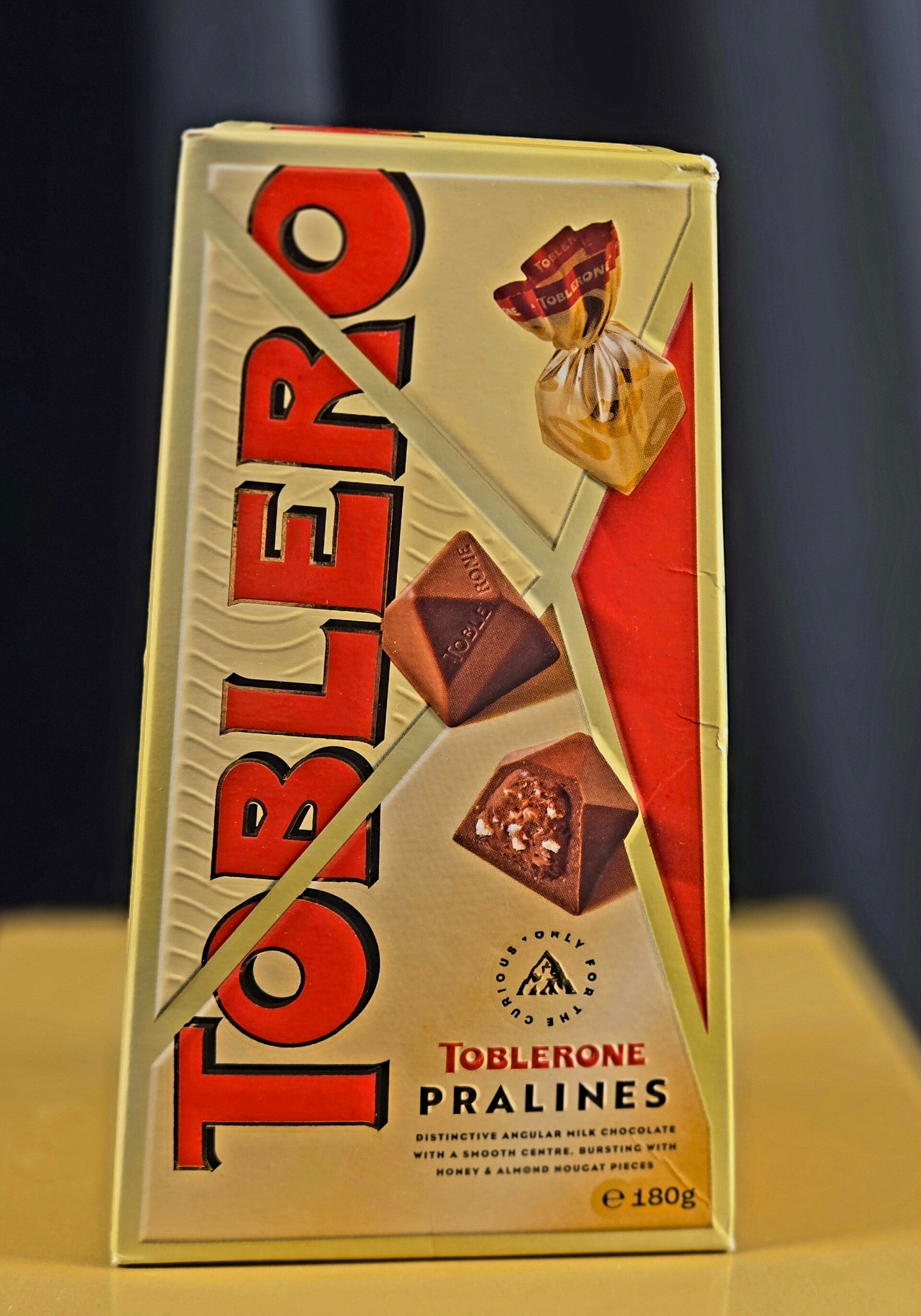 Toblerone Pralines Chocolate Gift Box – 180g