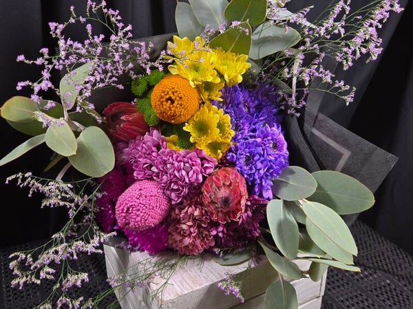 Blushing Wild – Mother’s Day Native & Soft Bloom Florist Choice Bouquet From $99