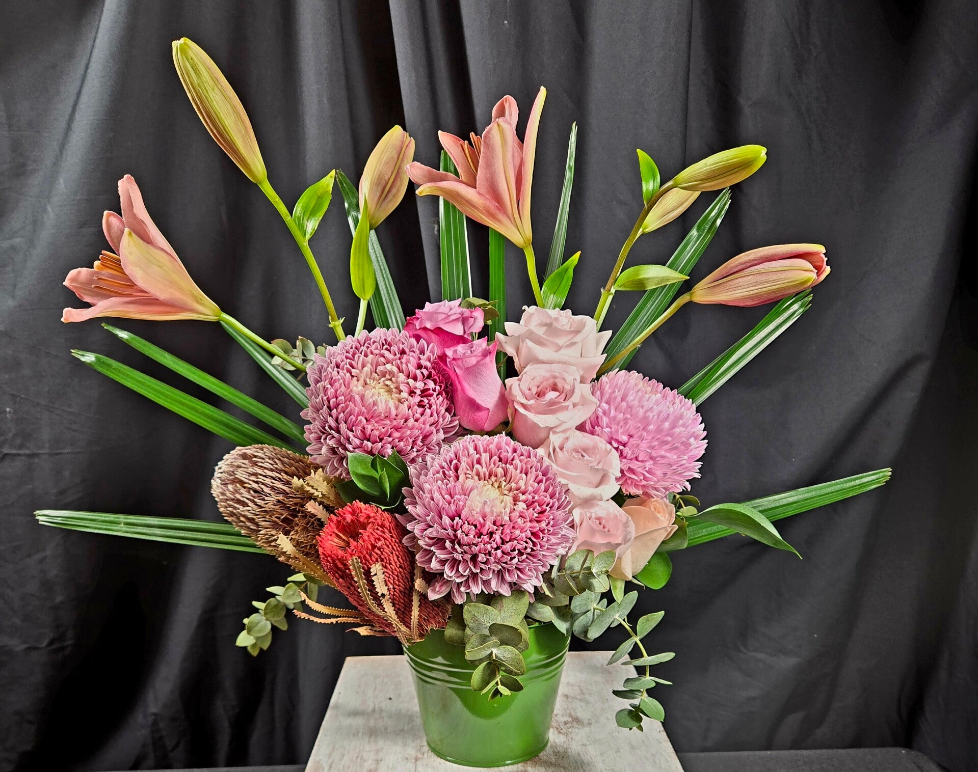 Native Blush Affair, Native & Soft Blooms
