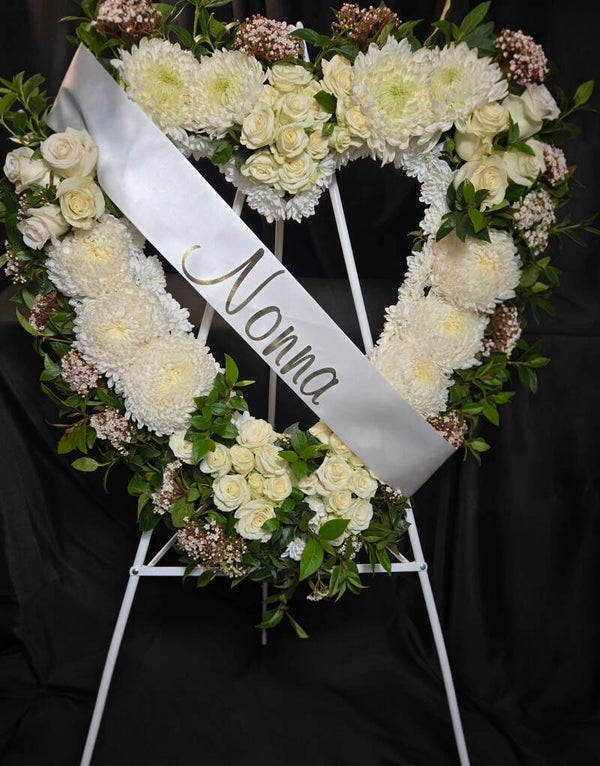 Funeral Tribute Heart