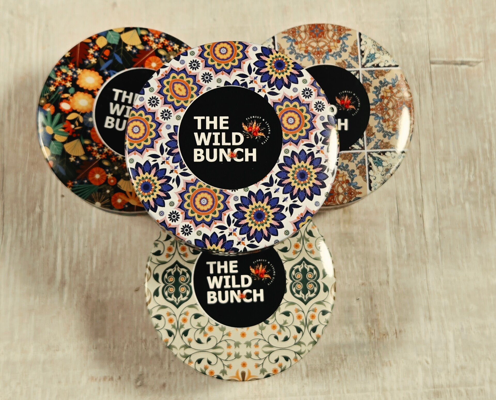 Mixed Soy Essential Oil Candle – Bohemian Tin
