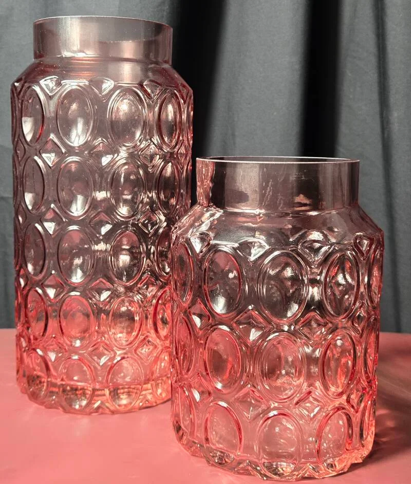 Textured Glass Vase – Add-On