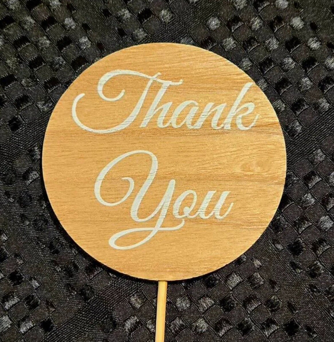 Thank You Plaque / Pick