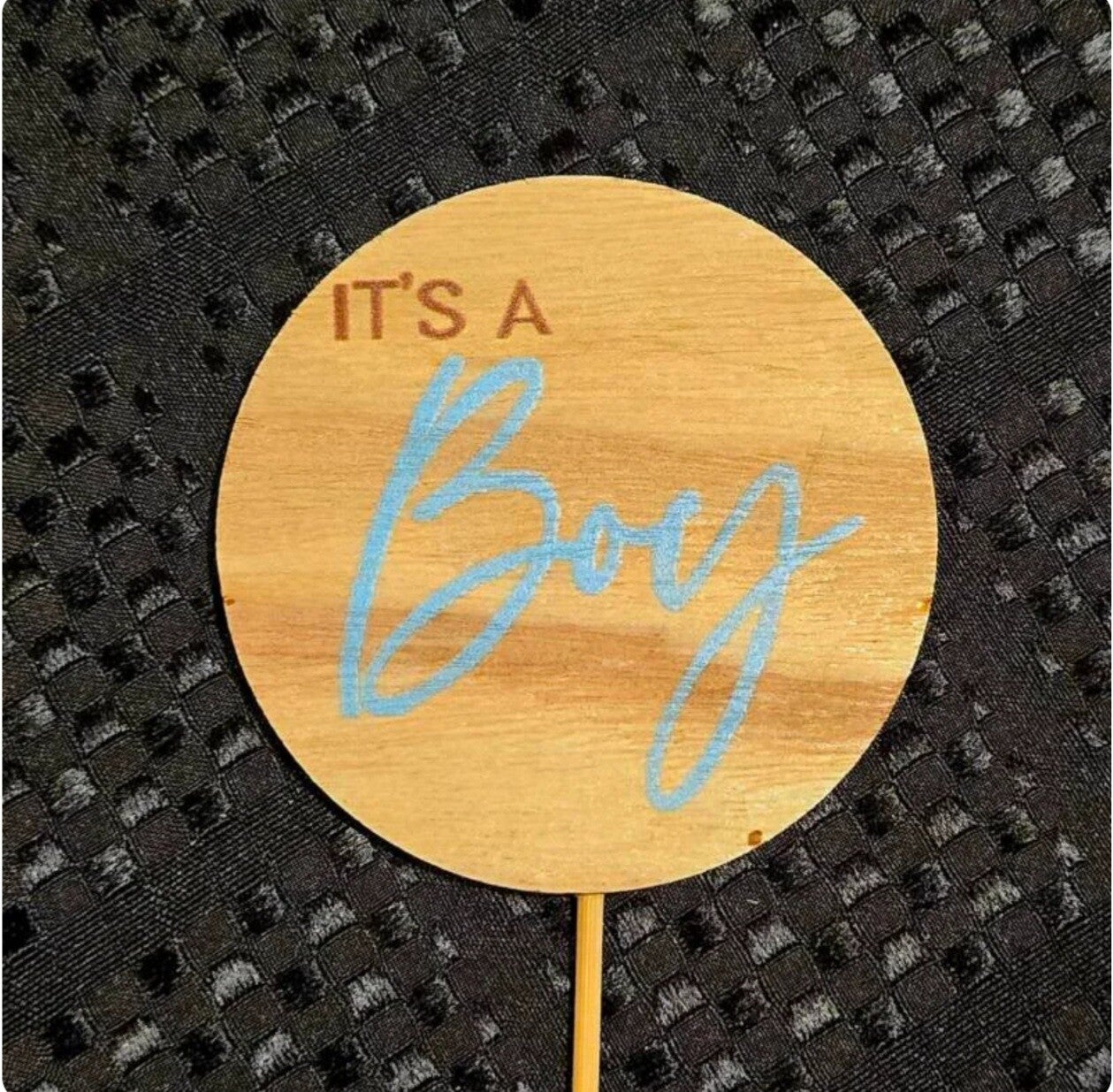 It’s a Boy Plaque / Pick